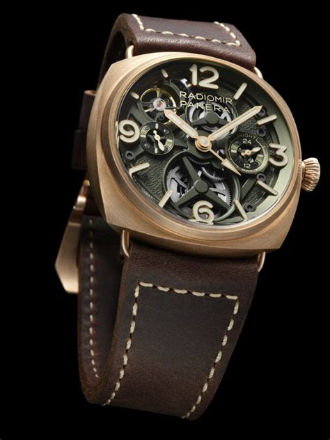 Panerai radiomir gmt bronzo